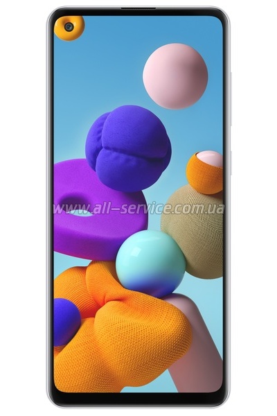  Samsung Galaxy A21s 2020 A217F 3/32Gb White (SM-A217FZWNSEK)