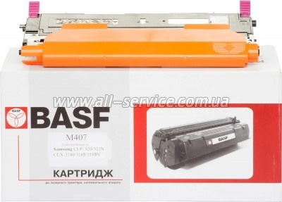 �������� BASF Samsung CLP-320/ 320N/ 325/ CLX-3185 ������ CLT-M407S Magenta (BASF-KT-CLTM407S)