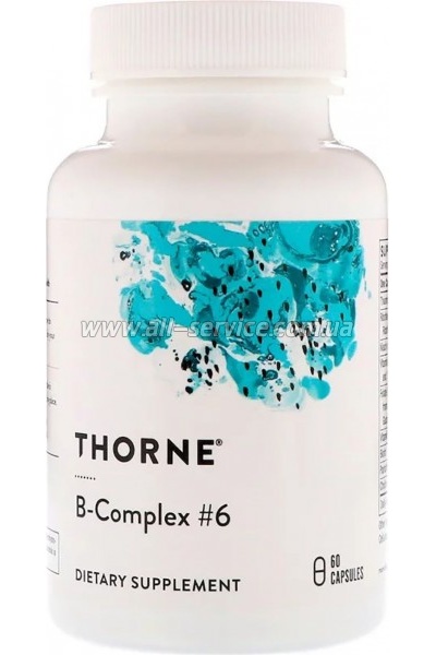  Thorne Research - 6, B-Complex 6, 60  (THR-10603)