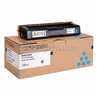 - Ricoh SPC220/ SPC221/ SPC222/ SPC240 Cyan (407645)