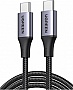 ���� ������ USB-C to USB-C 1.0m 240W US535 space gray Ugreen (15311)