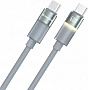 ���� ������ USB-C to USB-C 1.0m 3A 60W warm light gray ColorWay (CW-CBPDCC092-GR)