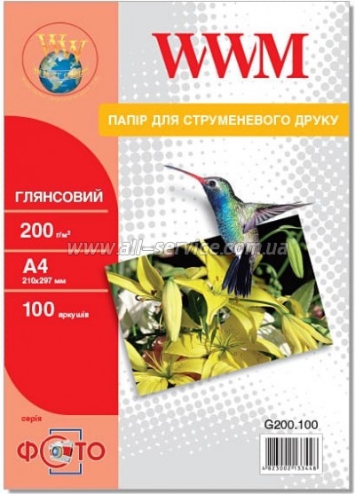  WWM Glossy 200/ 4 100 (G200.100)