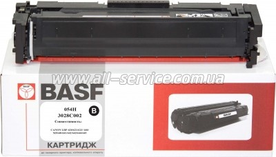 Картридж BASF 054H Canon MF641/ MF643/ MF645/ LBP-621/ LBP-623 аналог 3028C002 Black (BASF-KT-3028C002) Картридж BASF 054H Canon MF641/ MF643/ MF645/ LBP-621/ LBP-623 аналог 3028C002 Black (BASF-KT-3028C002)