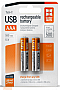  ColorWay AA USB- 590 mAh 1.5V Li-Polymer (CW-UBAAA-09)