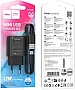 �������� ������� HOCO C134A USB + cable USB to USB-C 2.4A black (6942007621359)