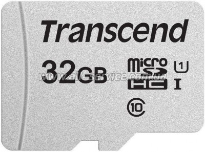   32GB TRANSCEND 300S microSDHC UHS-I U1 (TS32GUSD300S)