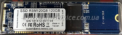 SSD  120GB AMD Radeon R5 M.2 SATA TLC (R5M120G8)