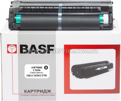 ����-�������� BASF OKI C5650/ C5750 ������ 43870008 Black (BASF-DR-C5650-43870008)