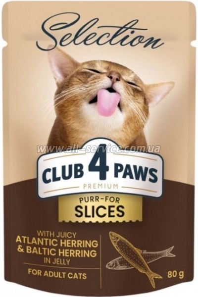     Club 4 Paws Paws Selection         80  (4820215368025)