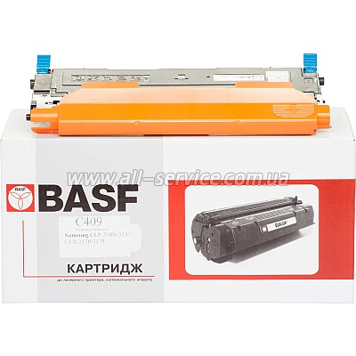  BASF Samsung CLP-310N/ 315/ CLX-3170  CLT-C409 Cyan (BASF-KT-CLTC409S)