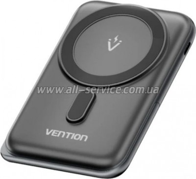 ������� ������������� Vention Magnetic Wireless 10000mAh PD 20W Black (FHNB0)