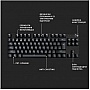  Logitech G413 TKL SE Mechanical Tactile Switch USB UA Black (920-010446)