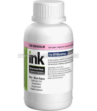  ColorWay Epson SP R270/ 290/ RX500/ TX650 200 Light Magenta (CW-EW650LM02)