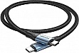 ���� ������ USB-C to USB-C 1.5m 240W aluminum black Vention (TREBG)