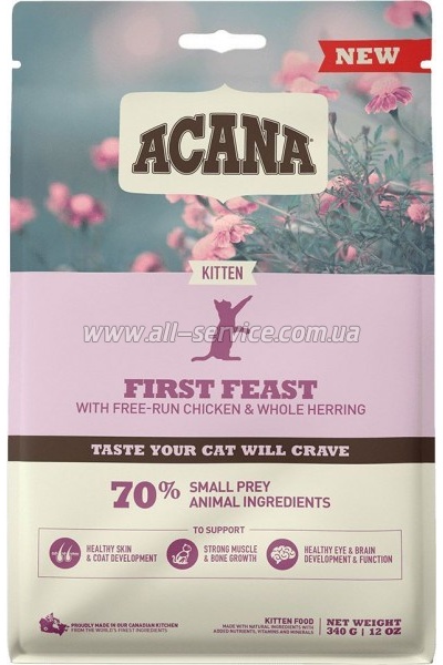   ACANA First Feast   340 (0064992714284)