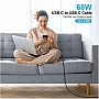 ���� ������ USB-C to USB-C 1.2m USB 2.0 60W Choetech (XCC-1014-BK)