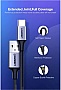 Дата кабель USB 2.0 AM to USB-C 3.0m 3.0A 18W US288 Space Gray Ugreen (60408) Дата кабель USB 2.0 AM to USB-C 3.0m 3.0A 18W US288 Space Gray Ugreen (60408)