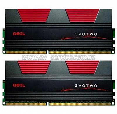  DDR3 8Gb PC19200/2400 (2x4GB) CL10 Geil EVO TWO (GET38GB2400C10DC)