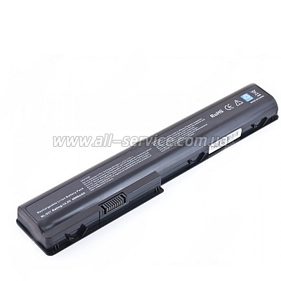  HP-Compaq Pavilion DV7 DV8 / 11.1V 4400 mAh (47Wh) BLACK ORIG (Model: HSTNN-OB74)