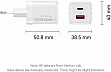 �������� ������� Vention 1xUSB-C PD70W + 1xUSB QC3.0 22.5W GaN transparent gray (FCGH0-EU)
