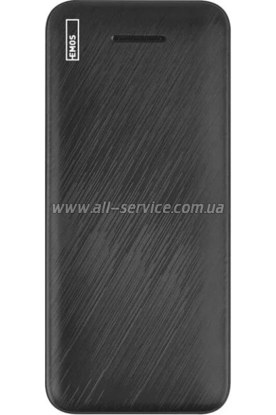 Батарея универсальная EMOS 20000mAh Alpha Q3 PD 22.5W black (B0572B) Батарея универсальная EMOS 20000mAh Alpha Q3 PD 22.5W black (B0572B)