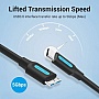 Дата кабель USB-C to Micro BM 0.5m 2A Vention (CQABD) Дата кабель USB-C to Micro BM 0.5m 2A Vention (CQABD)