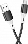 ���� ������ USB 2.0 AM to Micro 5P 1.0m 2.4A silicone BX79 black BOROFONE (6974443384765)