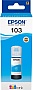 ��������� Epson 103 Epson L3100/ 3110/ 3150 cyan (C13T00S24A)