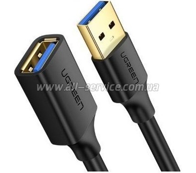 ���� ������ USB 3.0 AM/AF 2.0m US129 Black Ugreen (10373)