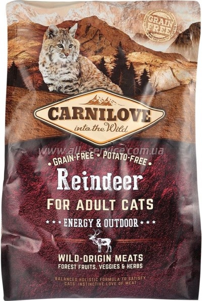    Carnilove Cat Energy and Outdoor 2  (8595602512256)