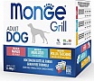     Monge Dog Grill Mix Chicken and Turkey, Beef, Cod Fish 12*100 (8009470017510)
