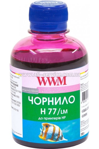  WWM 200 HP C8719/8721/5016 Light Magenta (H77/LM)