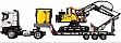 ����������� LEGO Technic �������� Volvo FMX � ������������� ���������� EC230 (42175)