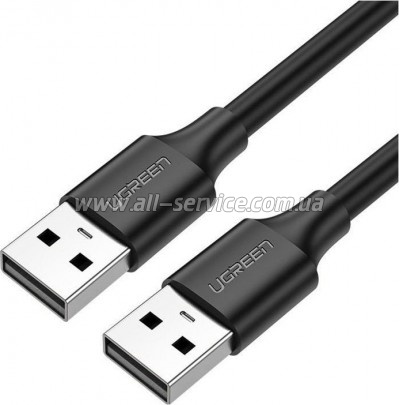 ���� ������ USB 2.0 AM/AM 0.5m US102 black Ugreen (10308)