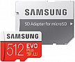   Samsung EVO Plus microSDXC 512GB UHS-I Class 10 + SD  (MB-MC512HA/RU)