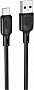 ���� ������ USB 2.0 AM to Micro 5P 2.0m Lenny silicone BX113 black BOROFONE (6941991115493)