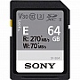   Sony 64GB SDXC C10 UHS-II U3 V60 R270/W120MB/s Entry (SFE64.AE)