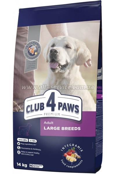����� ���� ��� ����� Club 4 Paws ������� ��� ������� ����� 14 ��(UP) (4820215366298)