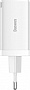 �������� ������� Baseus 2xUSB-C 65W + 1xUSB GaN + cable USB-C to USB-C 100W 1.0m white (CCGP120202)