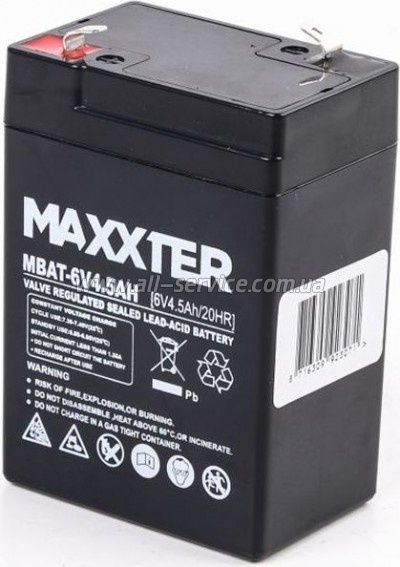    Maxxter 6V 4.5AH (MBAT-6V4.5AH)