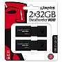  Kingston 2x32GB DataTraveler 100 G3 USB 3.1 (DT100G3/32GB-2P)