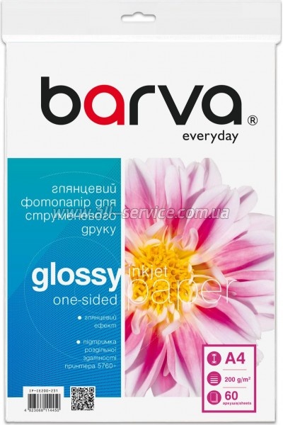 ���������� Barva Everyday Glossy 200�/� A4 60� (IP-CE200-231)