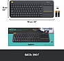  Logitech K400 Plus Touch Wireless UA Black (920-007145)