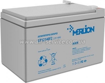    Merlion 12V-14Ah (GP12140F2)