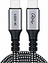 ���� ������ USB-C to USB-C 1.2m USB4.0 Gen3 240W Choetech (XCC-1040-GY)