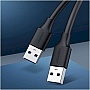 ���� ������ USB 2.0 AM/AM 0.5m US102 black Ugreen (10308)