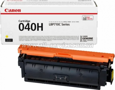 �������� Canon 040H Canon i-Sensys LBP-710cx/ 712cx Yellow (0455C001)