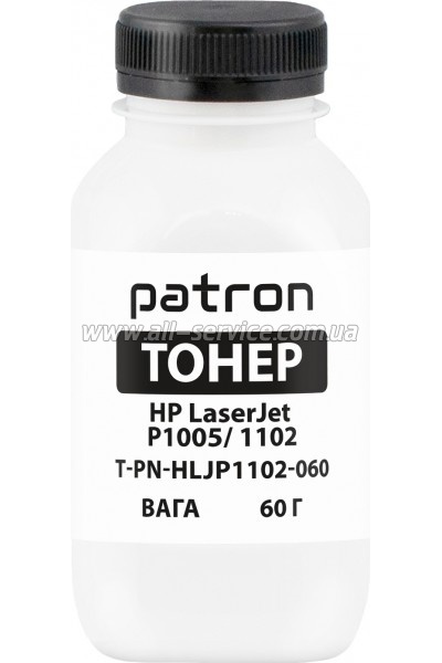 ����� Patron HP LJ P1005/ P1102 ����� 60� Black (PN-HLJP1102-060)