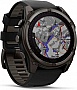 �����-���� Garmin fenix 8 51mm,Saph Solar,CrbnGry Ti/Blk,Blk/PblGryBnd (010-02907-11)